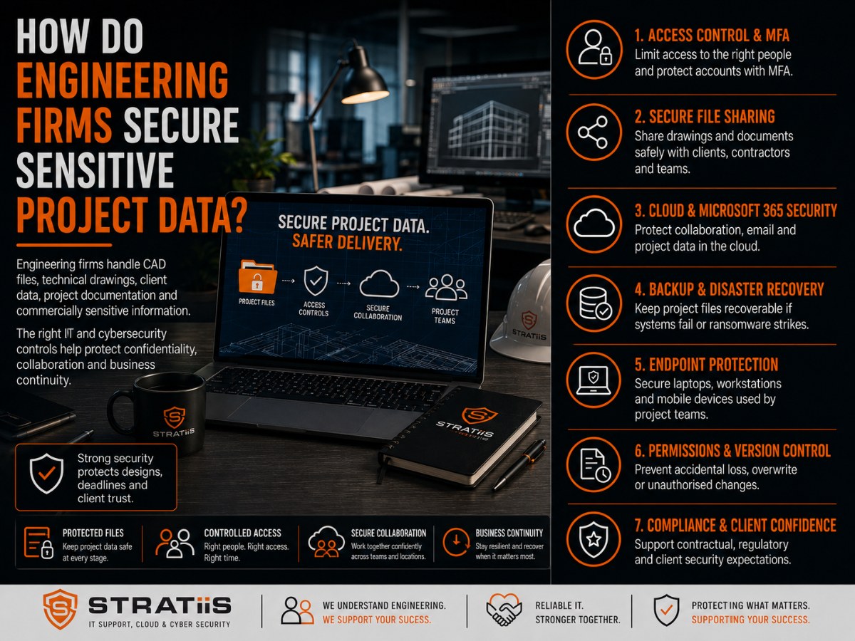 How Do Engineering Firms Secure Sensitive Project Data?