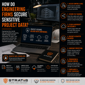 How Do Engineering Firms Secure Sensitive Project Data?