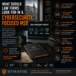 What Should Law Firms Look for in a Cybersecurity-Focused MSP?
