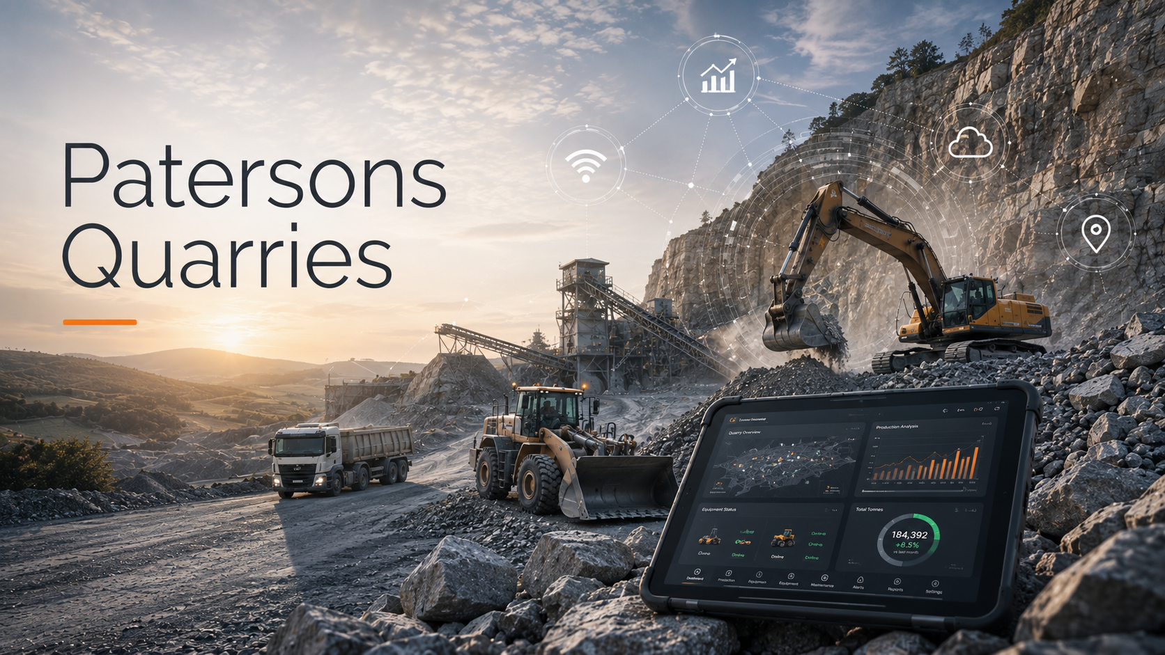 Patersons Quarries multi-site quarry operations